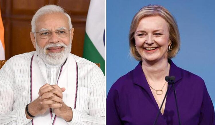 Modi calls Truss, leaders discuss ties