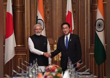 Prime Minister Modi meets Prime Minister of Japan H.E. Mr. Fumio Kishida