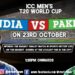 India vs Pakistan T20 World Cup 2022 Details: India to face Pakistan at the MCG