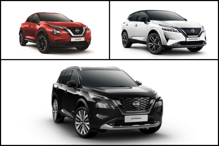 Nissan unveils 3 New SUVs in India- X-Trail, Qashqai, and Juke