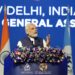 PM addresses 90th Interpol General Assembly in Pragati Maidan, New Delhi