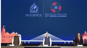 PM addresses 90th Interpol General Assembly in Pragati Maidan, New Delhi