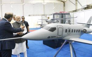 PM lays foundation stone of C-295 Aircraft Manufacturing Facility in Vadodara, Gujarat