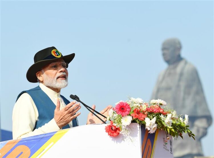PM participates in Rashtriya Ekta Diwas celebrations in Kevadia