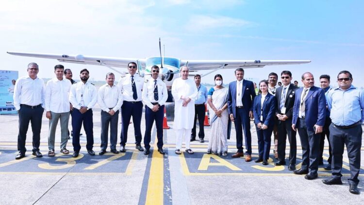 CM Patnaik flags off first flight to Odisha’s KBK tribal-dominated Koraput
