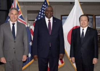 US, Australia and Japan vow to work together against China