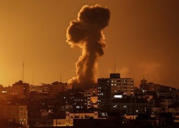 Israel Strikes Gaza In Response To Rocket Firing