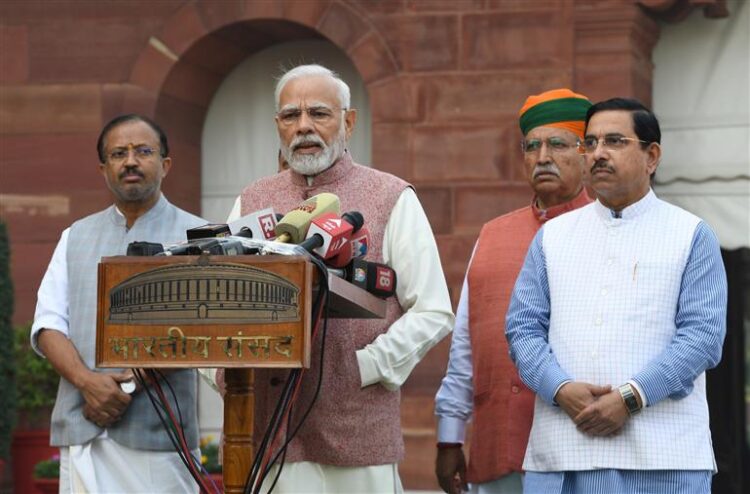 PM addresses Rajya Sabha at the start of Winter Session of Parliament
