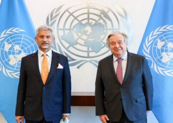 External Affairs Minister Jaishankar Discusses India’s G20 Leadership With Guterres