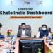 Union Sports Minister Shri Anurag Singh Thakur launches Khelo India Dashboard
