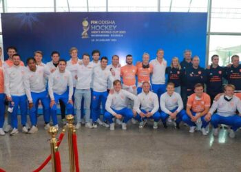Odisha Hockey World Cup 2023: Netherlands Team Arrives In Bhubaneswar
