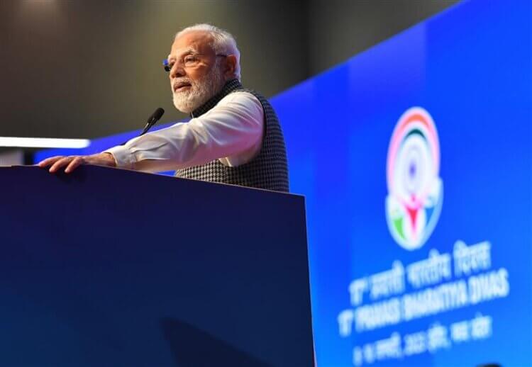 PM inaugurates 17th Pravasi Bharatiya Divas Convention in Indore, Madhya Pradesh
