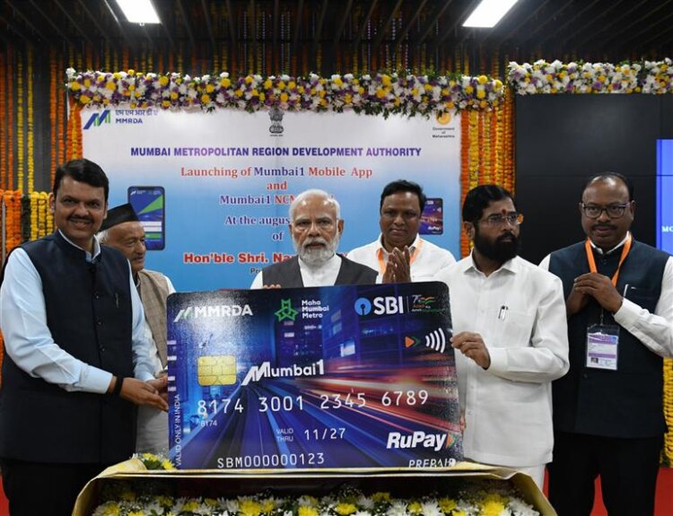 PM lays foundation stone, inaugurates and dedicates to the nation multiple development initiatives worth around Rs 38,800 crores in Mumbai, Maharashtra