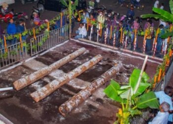 ‘Ratha Katha Anukula’, chariot construction for Lord Jagannath’s Rath Yatra Held