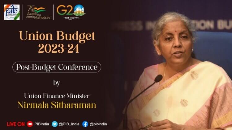 Union Budget 2023-24: Post-Budget Conference by Union Finance Minister Nirmala Sitharaman