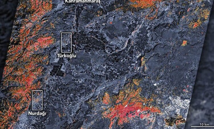 NASA Satellites Are Helping Turkey, Syria Earthquake Response