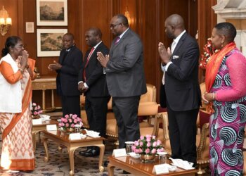 PARLIAMENTARY DELEGATION FROM ZAMBIA CALLS ON THE PRESIDENT