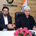Anurag Singh Thakur along with LG J&K launches 3rd Khelo India Winter Games Mascot, Theme Song and Jersey