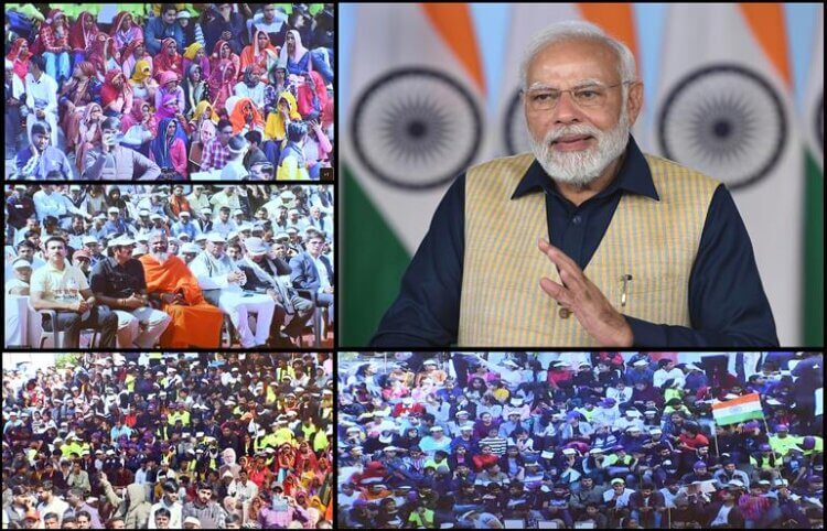 PM addresses Jaipur Mahakhel via video conferencing