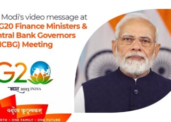 PM addresses first meeting of Finance Ministers and Central Bank Governors under India's G20 Presidency