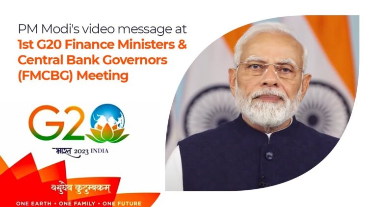 PM addresses first meeting of Finance Ministers and Central Bank Governors under India's G20 Presidency