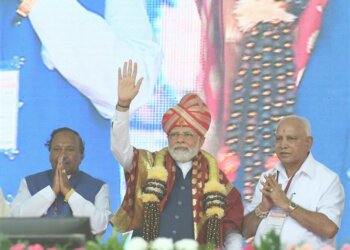 PM inaugurates & lays foundation stone of multiple development projects worth more than Rs 3,600 crore in Shivamogga, Karnataka