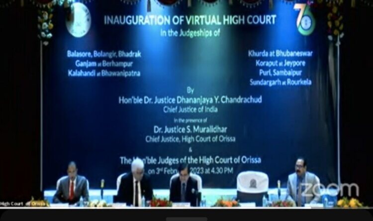 Virtual High Courts Inaugurated In 10 Districts Across Odisha