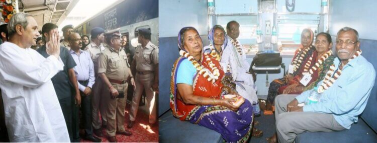 Odisha CM flags off senior citizens’ special pilgrimage train to Ajmer, Pushkar