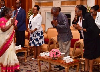 Delegation of the Supreme Court of Kenya calls on the President