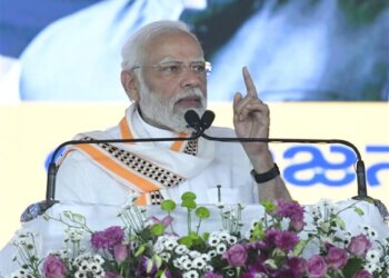 PM lays foundation stone and dedicates to nation key development projects in Hubballi-Dharwad, Karnataka