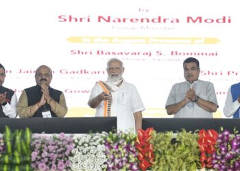 PM lays foundation stone and dedicates key development projects in Mandya, Karnataka
