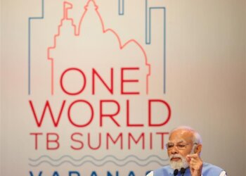 PM addresses One World TB Summit in Varanasi, Uttar Pradesh