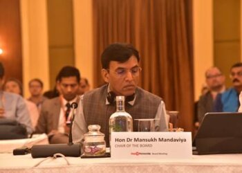 Dr. Mansukh Mandaviya chairs 36th Board Meeting of Stop TB Partnership