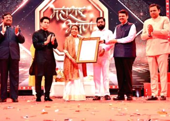 Legendary Singer Asha Bhosle Conferred ‘Maharashtra Bhushan-2021’
