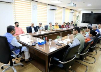 Union Education Minister Shri Dharmendra Pradhan held a high level meeting on new National Curriculum Framework and new textbooks based on NEP 2020