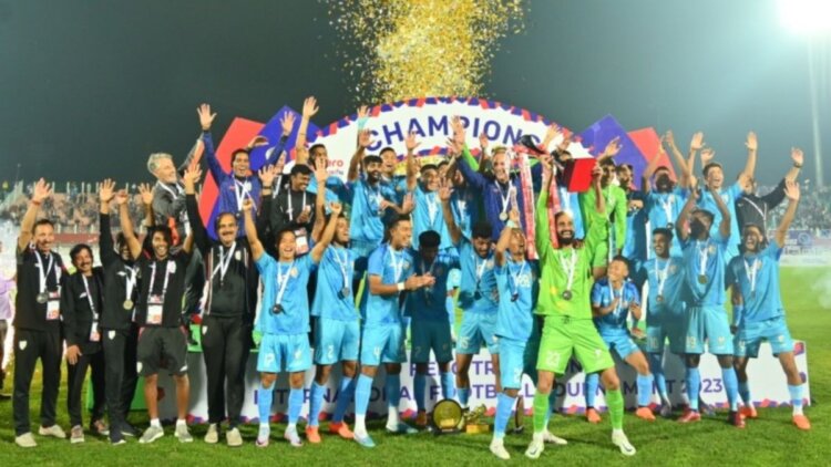 Tri-Nation Football Tournament: India Crowned Champions After 2-0 Win Over Kyrgyzstan