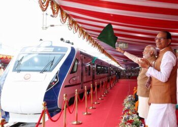 PM flags off Vande Bharat Express at Rani Kamlapati Station, Bhopal, Madhya Pradesh