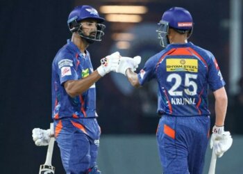 IPL 2023: K.L. Rahul, Krunal Pandya Lead Lucknow To Five-Wicket Victory Over Hyderabad