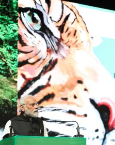 PM address program ‘Commemoration of 50 years of Project Tiger’ in Mysuru, Karnataka