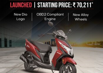 Honda Dio 2023 launched in India, price starts at Rs 70,211