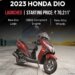 Honda Dio 2023 launched in India, price starts at Rs 70,211