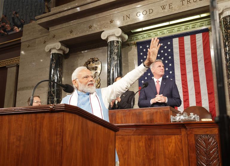 Prime Minister Narendra Modi’s Address to the Joint Sitting of the US Congress