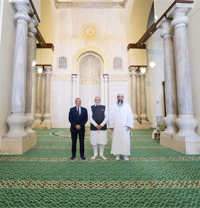 PM at Al-Hakim Mosque at Cairo-Egypt