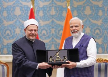 Prime Minister’s meeting with the Grand Mufti of Egypt