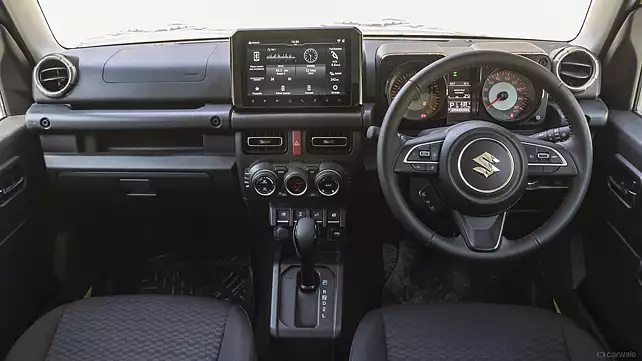 Five-door Jimny interior design