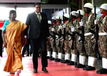 President Murmu Reaches Suriname On First State Visit