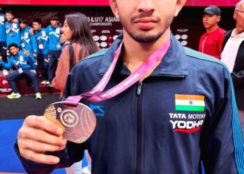 U-17 Asian Wrestling C’ships: Ankush Wins Gold As India Finishes With Seven Medals