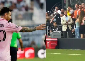 Lionel Messi’s Gesture Towards David Beckham Is Winning Hearts
