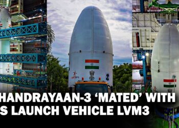 Chandrayaan-3 ‘mated’ with its launch vehicle LVM3