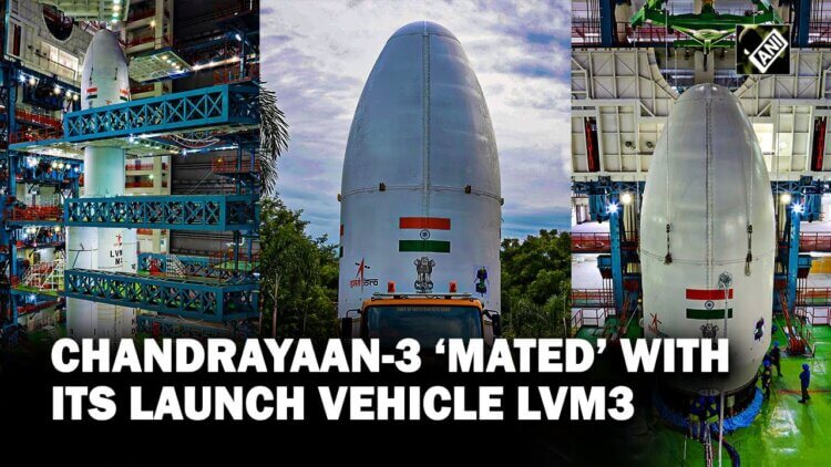 Chandrayaan-3 ‘mated’ with its launch vehicle LVM3